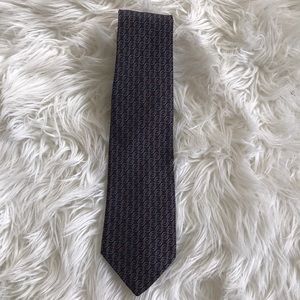 ✅ LANVIN Paris Blue Navy Red/Gold Man’s Neck tie